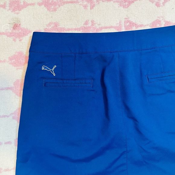 Puma Dark Blue Life Style Athletic Golf Skirt Size 8 - Picture 5 of 10